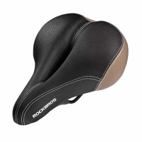 Седло велосипедное комфортное с интегрированным фонарём Rockbros FU-5700L