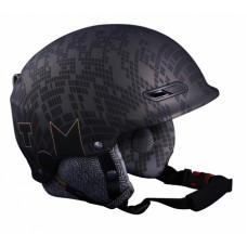 Шлем Atom S.W.A.T. AIR Matte anthracite matrix pattern 