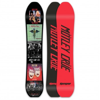Сноуборд мужской Kemper Freestyle Mötley Crüe Camber (22-23)