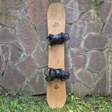 Готовый комплект Б/У сноуборд Jeremy Jones Flagship + крепления Burton Mission + ботинки Burton Ruler + чехол Rossignol