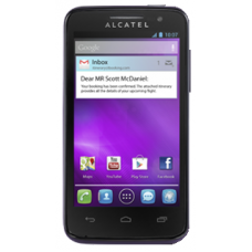 Сотовый телефон ALCATEL ONE TOUCH M'POP 5020D Aubergine