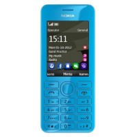 Сотовый телефон NOKIA 206 Dual Cyan