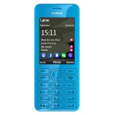 Сотовый телефон NOKIA 206 Dual Cyan