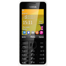 Сотовый телефон NOKIA 301 Dual White