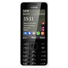 Сотовый телефон NOKIA 301 White