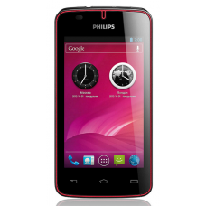 Сотовый телефон PHILIPS XENIUM W536 Black/Red