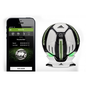 Умный футбольный мяч Adidas miCoach smart ball