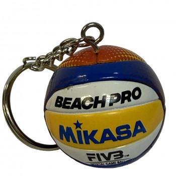 Брелок сувенирный волейбольного мяча Mikasa Beach Pro BV550С