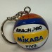 Брелок сувенирный волейбольного мяча Mikasa Beach Pro BV550С
