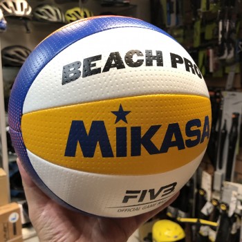 Мяч оригинальный волейбольный пляжный Mikasa Beach Pro BV550С-WYBR FIVB