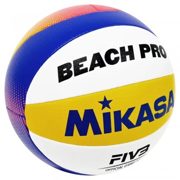Мяч оригинальный волейбольный пляжный Mikasa Beach Pro BV550С-WYBR FIVB
