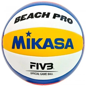 Мяч оригинальный волейбольный пляжный Mikasa Beach Pro BV550С-WYBR FIVB