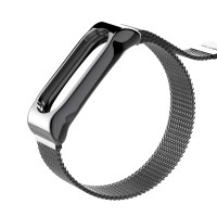 Ремешок для фитнес трекера Xiaomi Mi Band 3 / 4 Magnetic Stainless  
