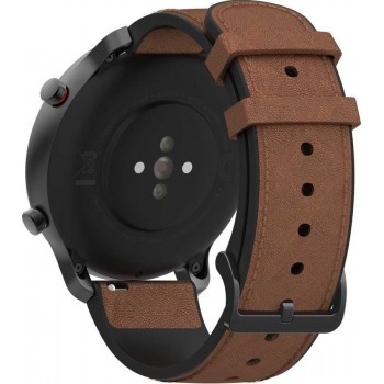 Умные часы Xiaomi Amazfit GTR 47mm Aluminium Case Leather Strap (A1902)