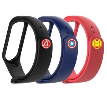 Умный фитнес браслет Xiaomi Mi Band 4 Avengers Alliance Marvel (MGW4061CN)