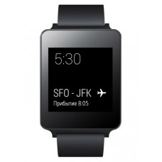 Умные часы LG G Watch W100 Titan / Black