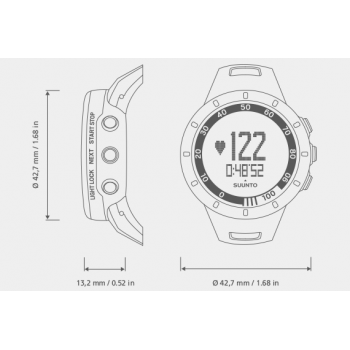 Часы Suunto Quest GPS Pack (HR) Black