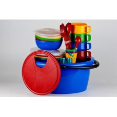 Набор Solaris посуда на четыре персоны в контейнере (1403)