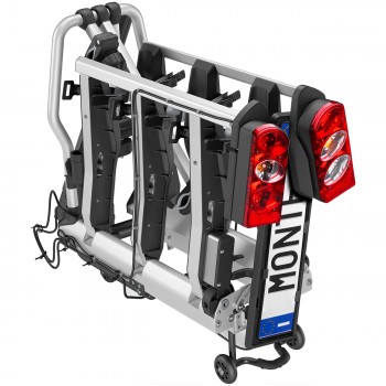 Крепление для перевозки трех велосипедов на фаркопе Elite Monte 3B Ramp (ELI398221)