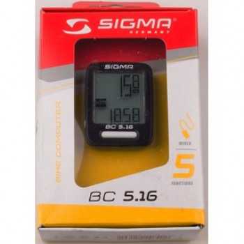 Велокомпьютер Sigma Sport BC 5.16 (05160)