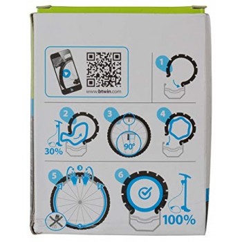 Велокамера B'Twin 26 x 1.70 / 2.2 вело ниппель (176526)