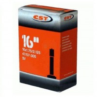 Велокамера CST Tires 16 x 1.75 x 2.125 47/57-305 авто ниппель (IB13931000)