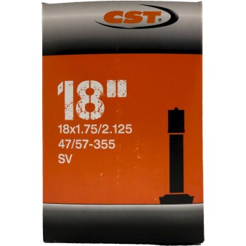 Велокамера CST Tires 18 x 1.75 / 2.125 авто ниппель (IB21602500)