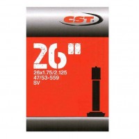 Велокамера CST Tires 26 x 1.75 x 2.125 47/53-559 авто ниппель (IB62831000)