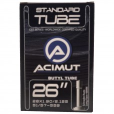 Велокамера Acimut 26 x 1.9 / 2.125 авто ниппель (IB63977500) Велокамера Acimut 26 x 1.9 / 2.125 авто ниппель (IB63977500)