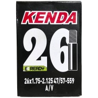 Велокамера Kenda 26 x 1.75 / 2.125 47/57-599 авто ниппель (511313)