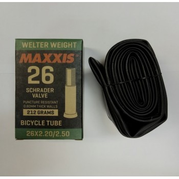 Велокамера Maxxis Welter Weight 26 x 2.20 / 2.50 авто ниппель (IB67706200)