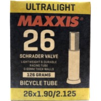 Велокамера Maxxis Ultralight 26 x 1.90 / 2.215 авто ниппель (IB63810000)
