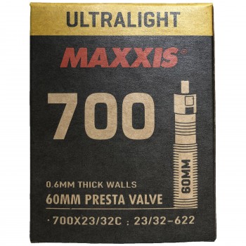 Велокамера Maxxis Ultralight 700 x 23 / 32c вело ниппель