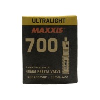 Велокамера Maxxis Ultralight 700 x 33 / 50c вело ниппель