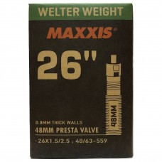 Велокамера Maxxis Welter Weight 26 x 1.50 / 2.50 вело ниппель (EIB00137000)