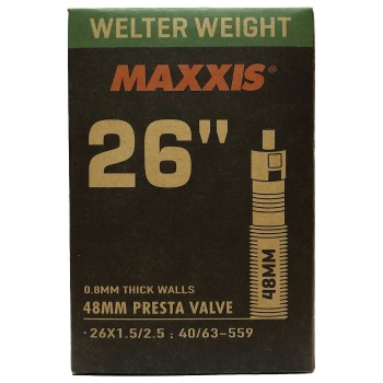 Велокамера Maxxis Welter Weight 26 x 1.50 / 2.50 вело ниппель (EIB00137000)