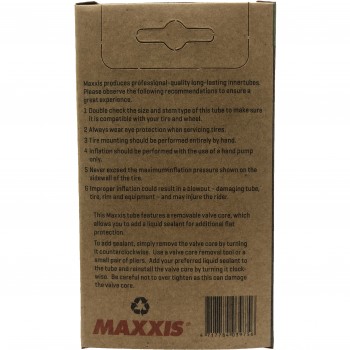 Велокамера Maxxis Welter Weight 29 x 2.0 / 3.0 вело ниппель (IB00140800)