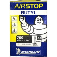 Велокамера Michelin Race CH. A2 Air Stop PR40 700 x 25-622 / 32-635 вело ниппель