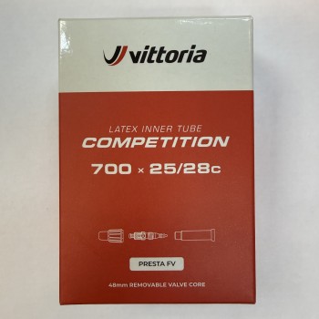 Велокамера Vittoria Competition Latex 700 x 25 / 28c FV presta вело ниппель