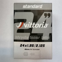 Велокамера Vittoria Standart 24 x 1.95 / 2.125 AV schrader авто ниппель