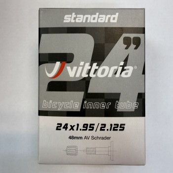 Велокамера Vittoria Standart 24 x 1.95 / 2.125 AV schrader авто ниппель