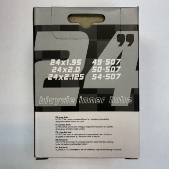 Велокамера Vittoria Standart 24 x 1.95 / 2.125 AV schrader авто ниппель