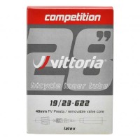 Велокамера Vittoria Competition Latex 700 x 19 / 23c FV presta вело ниппель