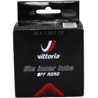 Велокамера Vittoria MTB Lite 26 x 1.50 / 1.75 FV presta вело ниппель