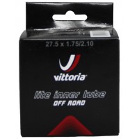 Велокамера Vittoria MTB Lite 27.5 x 1.75 / 2.10 AV schrader авто ниппель