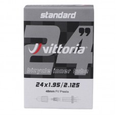 Велокамера Vittoria Standart 24 x 1.95 / 2.125 FV Presta вело ниппель
