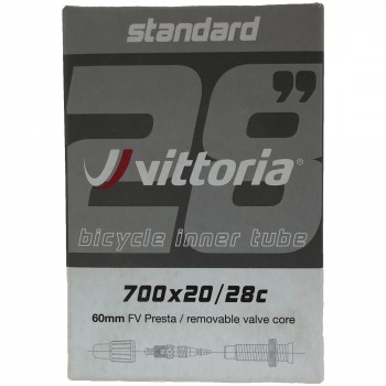 Велокамера Vittoria Standart 700 x 20 / 28c FV presta вело ниппель