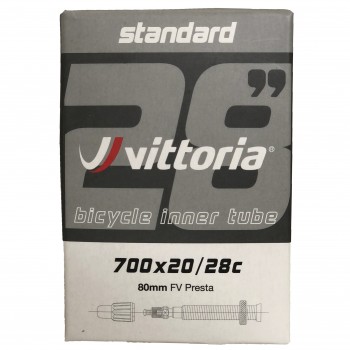 Велокамера Vittoria Standart 700 x 20 / 28c FV presta вело ниппель