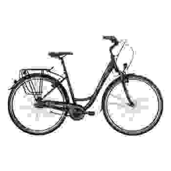 Велосипед городской Bergamont Belami N7 28 C2 (2014) BLACK / CYAN / GREY (MATT)