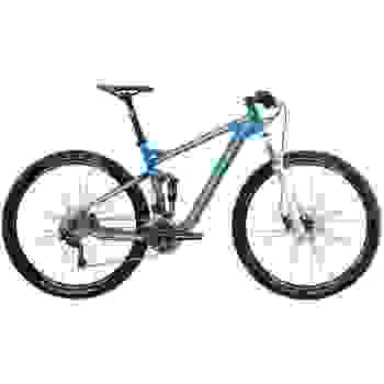 Велосипед горный BERGAMONT FASTLANE 6.4 (2014) CYAN / LIME / WHITE (MATT)